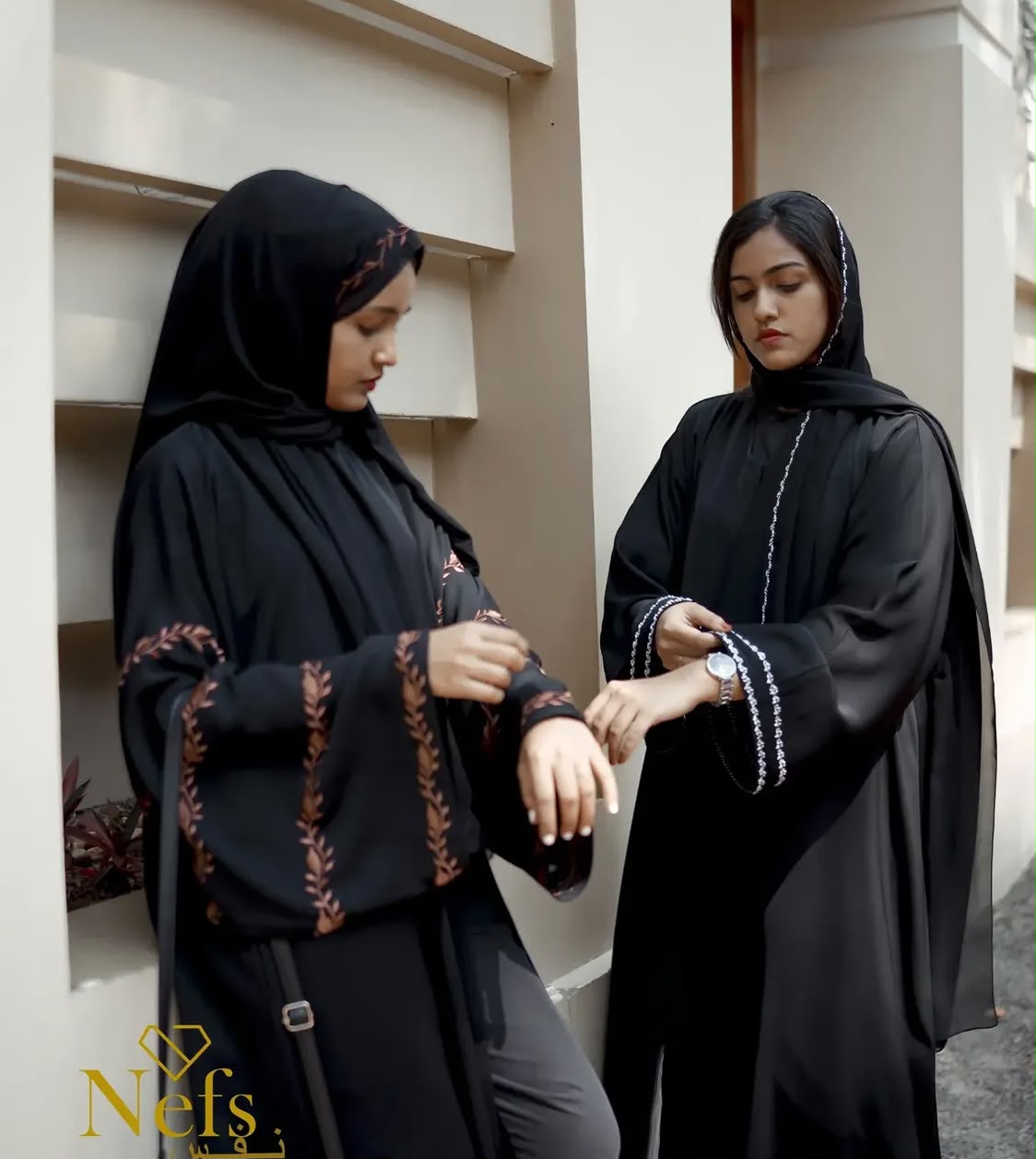 Nefs Abhayas — heritage couture abaya