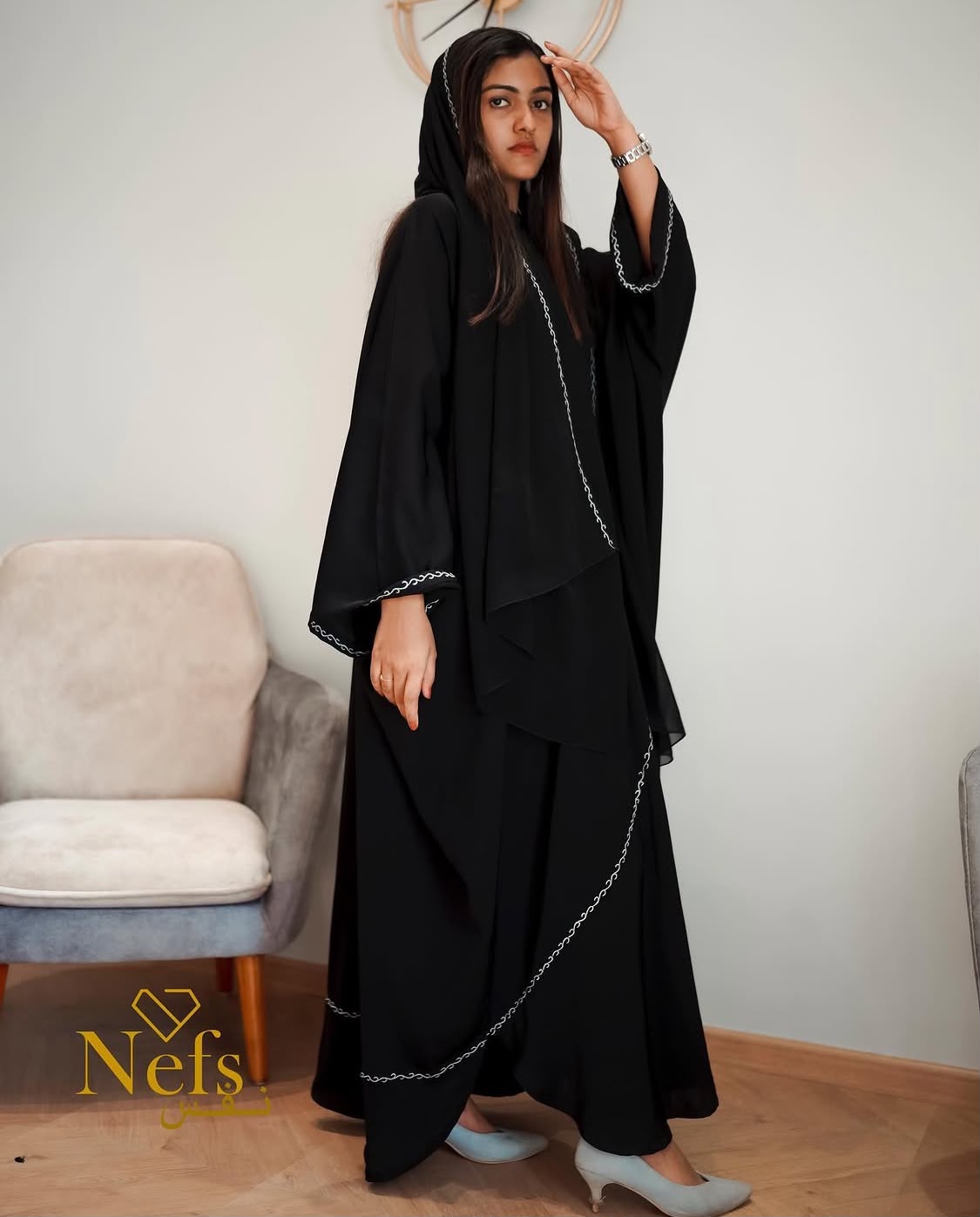 Nefs Abhayas — heritage couture abaya